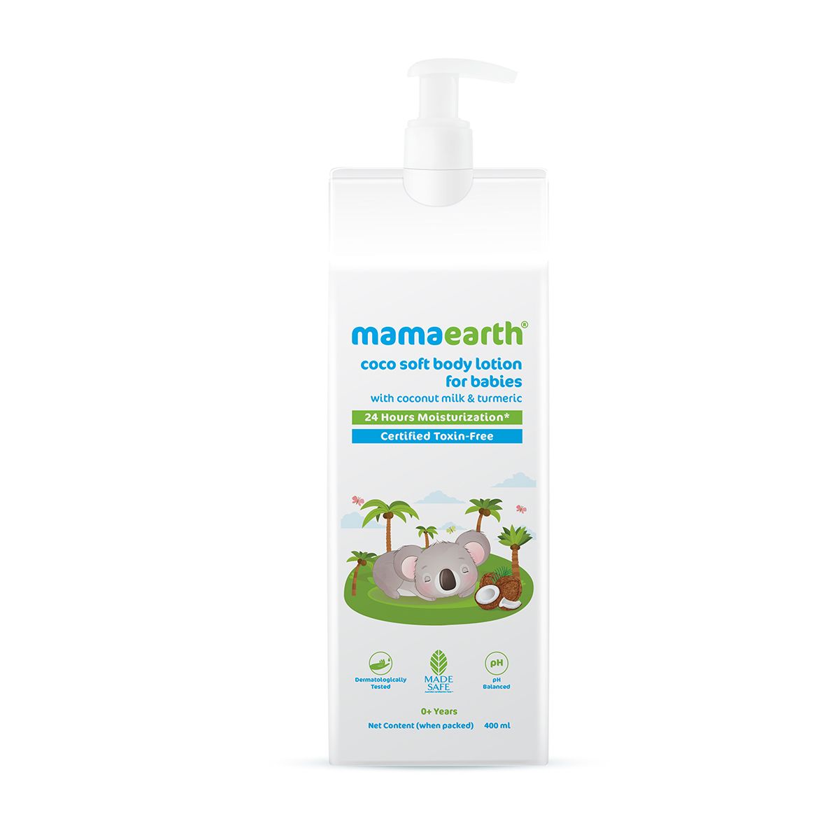 Mamaearth Coco Soft Body Lotion with Coconut Milk & Turmeric for 24-Hour Moisturization, 400ml - Image 7 - Buy from Indicrest
