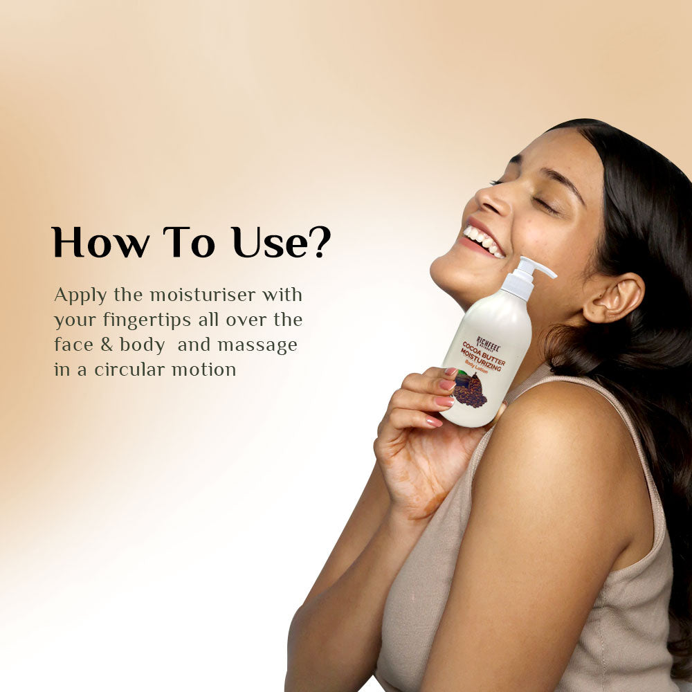 Richfeell Cocoa Butter Moisturizing Body Lotion 400 Ml - Image 4 - Buy from Indicrest