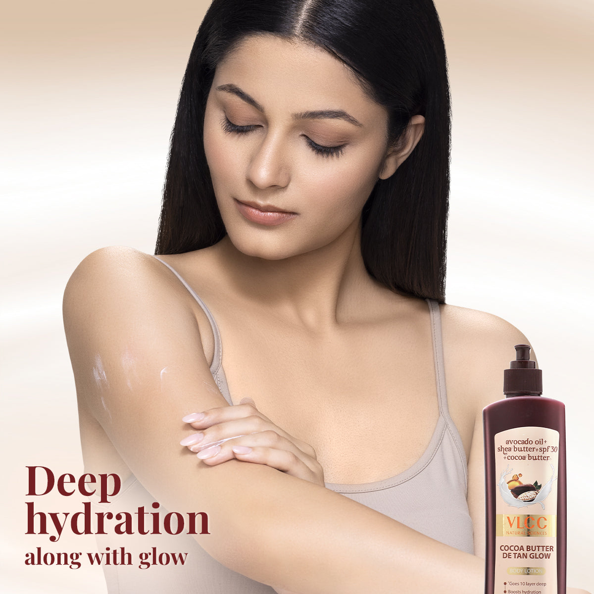 VLCC Cocoa Butter De-Tan Glow Body Lotion SPF 30 Pa+++ - 400 ml - Image 5 - Buy from Indicrest