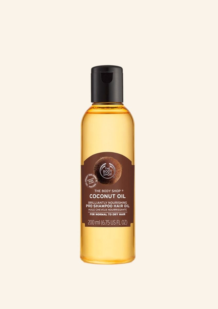 The Body Shop Ginger Shampoo,Strawberry Soap & Hair Oil Combo, 3pc