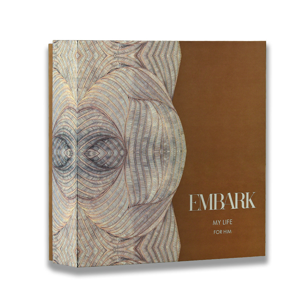 Embark Perfumes 3-Piece Giftset - My Life For Him GIFT SET FOR MEN, Combo
