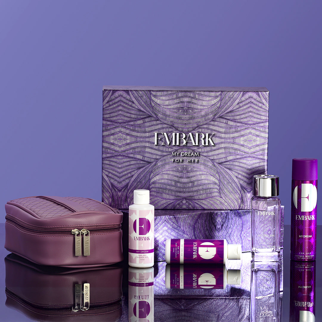 Embark Perfumes 5-Piece Giftset - My Dream For Her GIFT SET FOR WOMEN, Combo