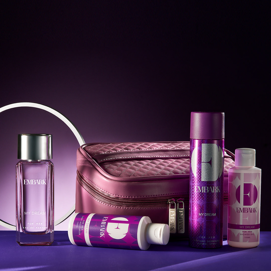 Embark Perfumes 5-Piece Giftset - My Dream For Her GIFT SET FOR WOMEN, Combo