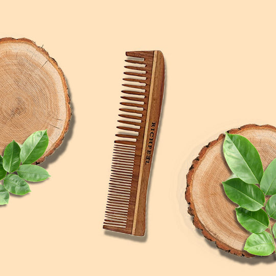 Richfeell Rosewood Handcrafted Combo Comb 100 g - Buy from Indicrest