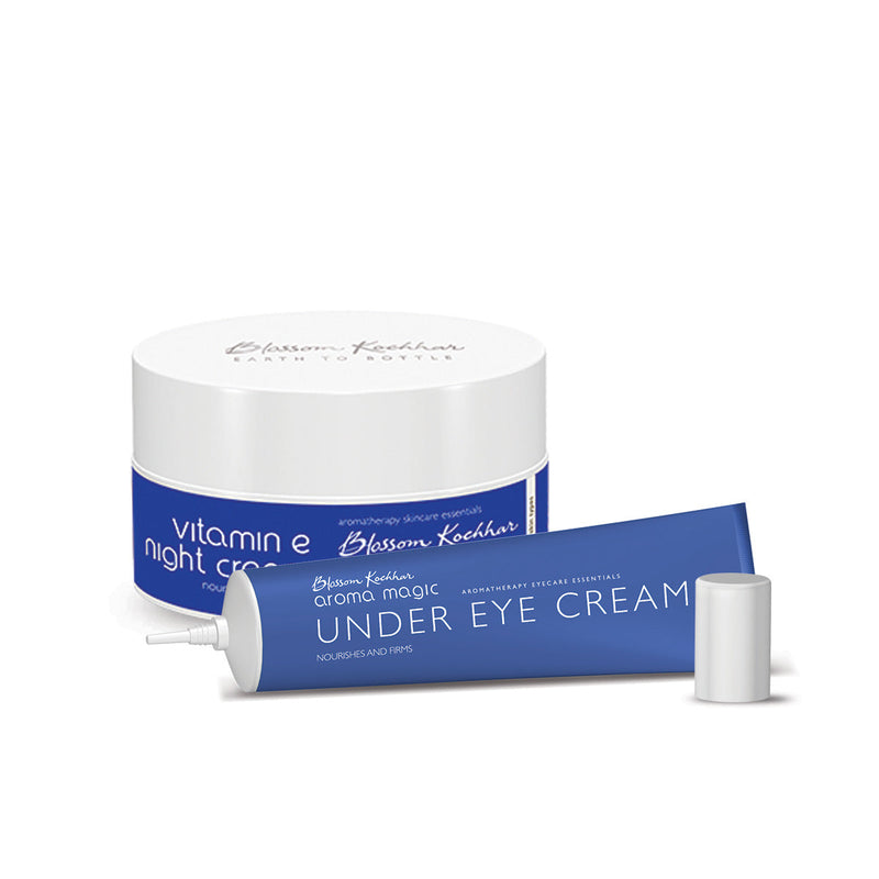 Aroma Magic Vitamin E Night Cream and Under Eye Cream Combo, Night Cream 50g + Under Eye Cream 20g - Buy from Indicrest