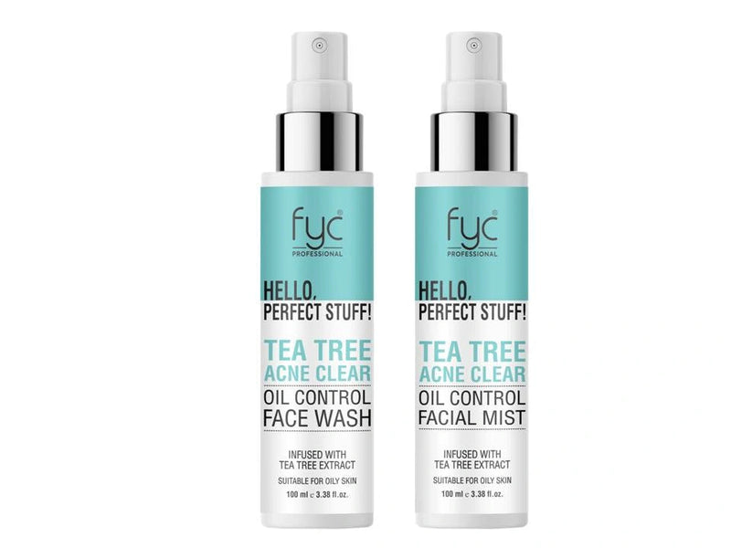 fyc-professional-tea-tree-acne-clear-oil-control-face-wash-mist-combo - Buy from Indicrest