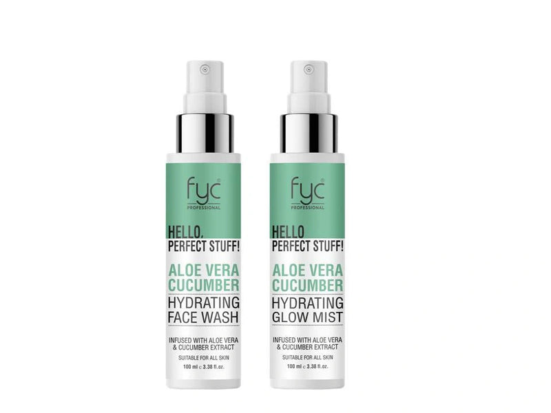 fyc-professional-aloe-vera-cucumber-hydrating-face-wash-mist-combo - Buy from Indicrest