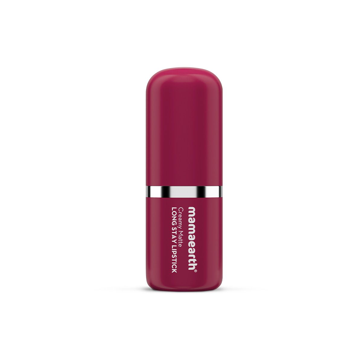 Mamaearth Creamy Matte Long Stay Lipstick with Murumuru Butter and Vitamin E, 4.2g | Cranberry Crush - Image 6 - Buy from Indicrest