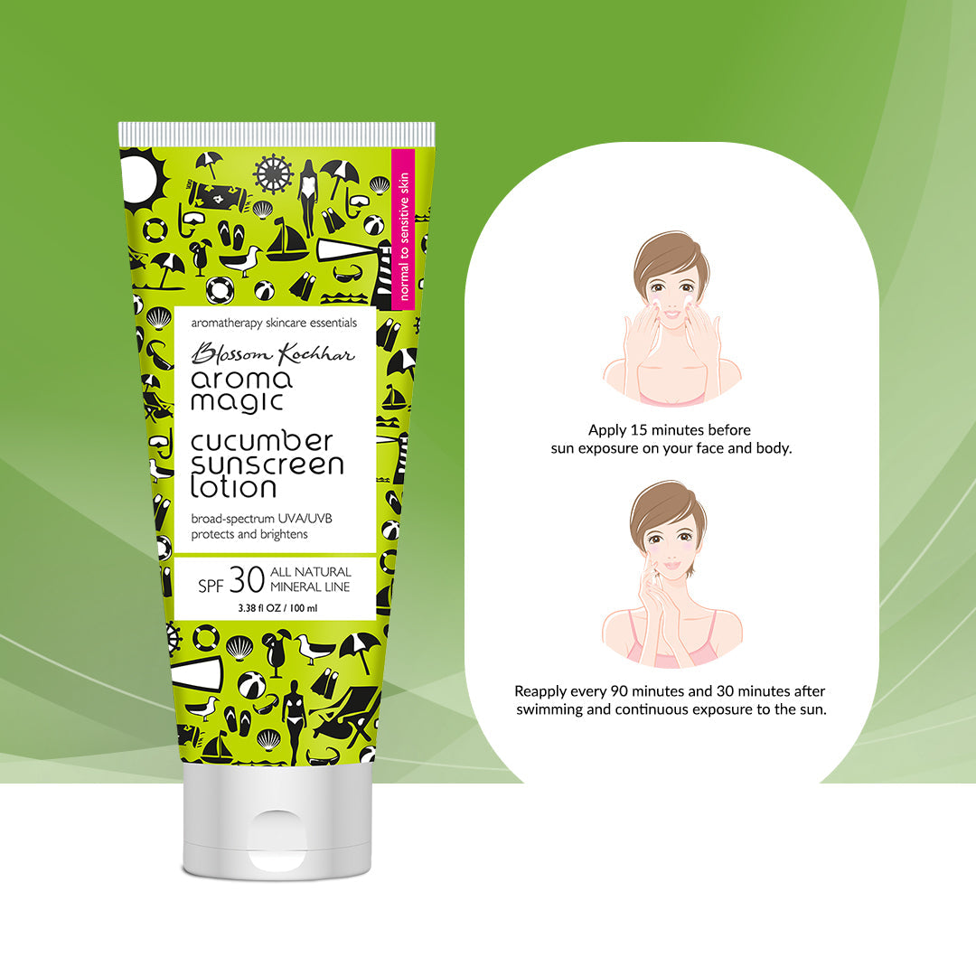 Aroma Magic Cucumber Sunscreen Lotion SPF 30, 20ml - Image 5 - Buy from Indicrest