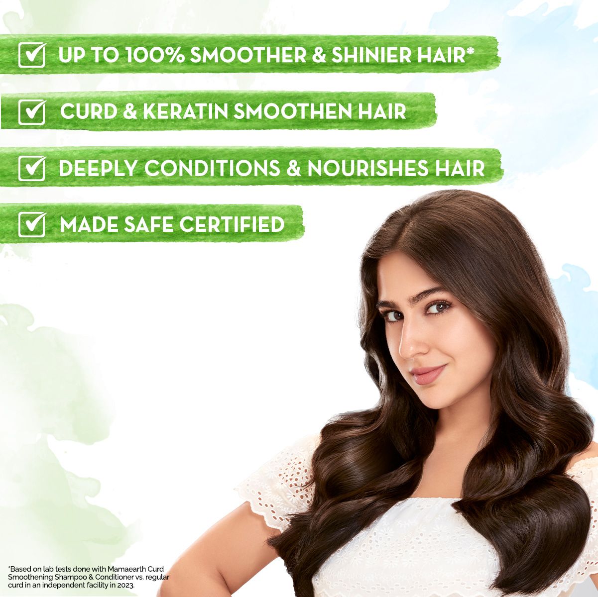 Mamaearth Curd Smoothening Conditioner with Curd & Keratin for Smooth & Shiny Hair 250 ml - Image 6 - Buy from Indicrest