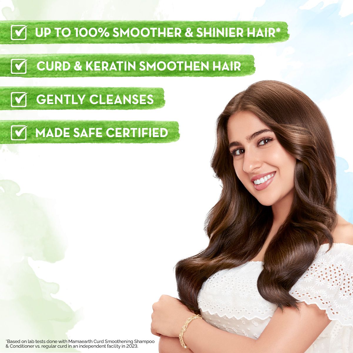 Mamaearth Curd Smoothening Shampoo with Curd & Keratin for Smooth & Shiny Hair, 250 ml - Image 6 - Buy from Indicrest