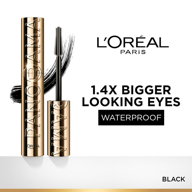 L'Oreal Paris Voluminous Panorama Waterproof Mascara Volumizing, Clump Free, Smudge free, 9.4ml Buy at Indicrest