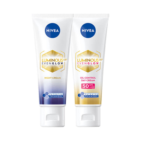 Nivea Luminous Even Glow Day and Night Cream Combo, 2 pieces Buy at Indicrest