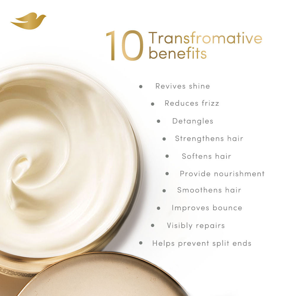 Dove 10 in 1 Shine Revive Treatment Hair Mask, 300ml Buy at Indicrest Image 4