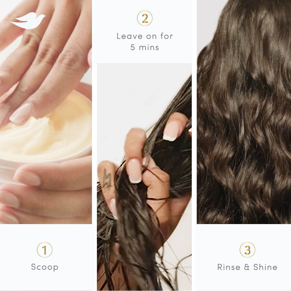 Dove 10 in 1 Shine Revive Treatment Hair Mask, 300ml Buy at Indicrest Image 7