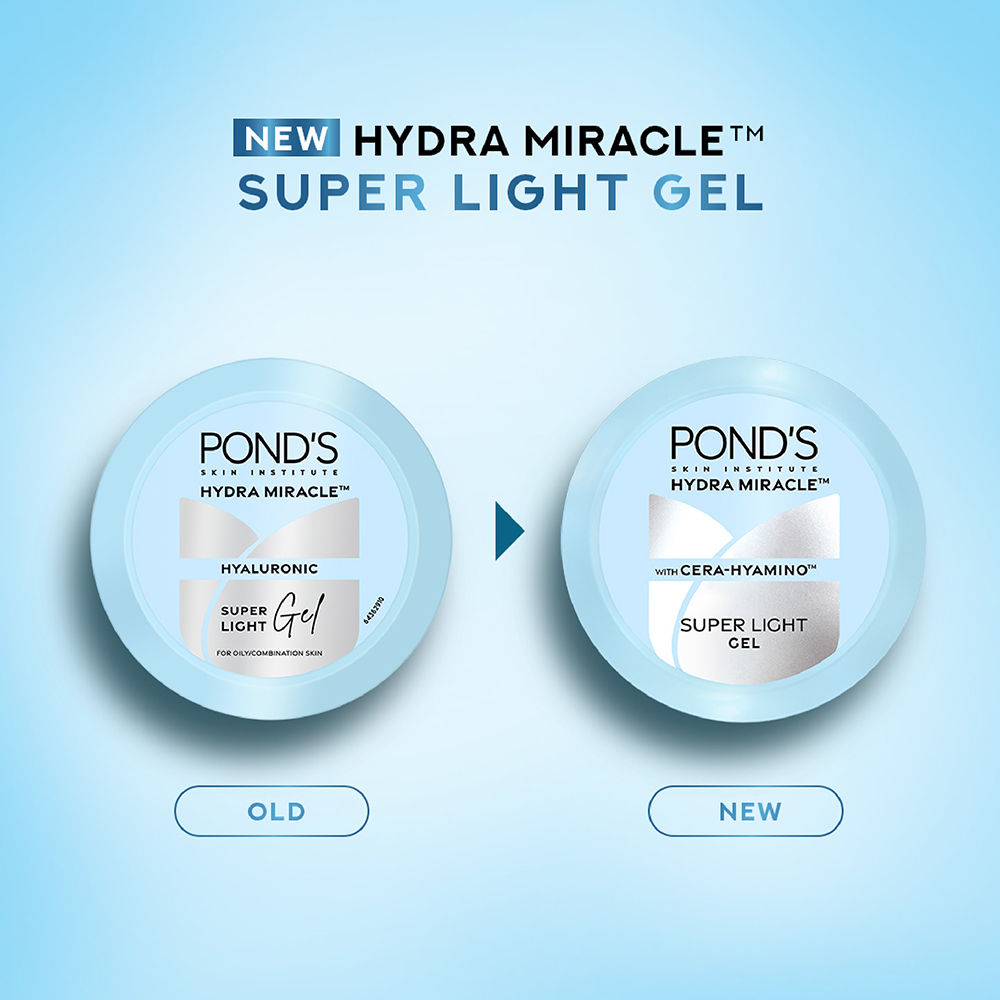 Pond’s Super Light Gel Oil-Free Moisturize With Hyaluronic Acid & Vitamin E, 300ml Buy at Indicrest Image 9