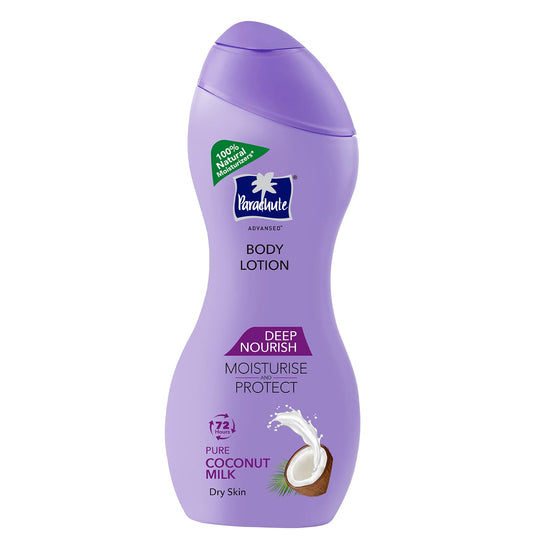 Parachute Advansed Deep Nourish Body Lotion For Women & Men - 100% Natural, 72h Moisturisation, 250ml