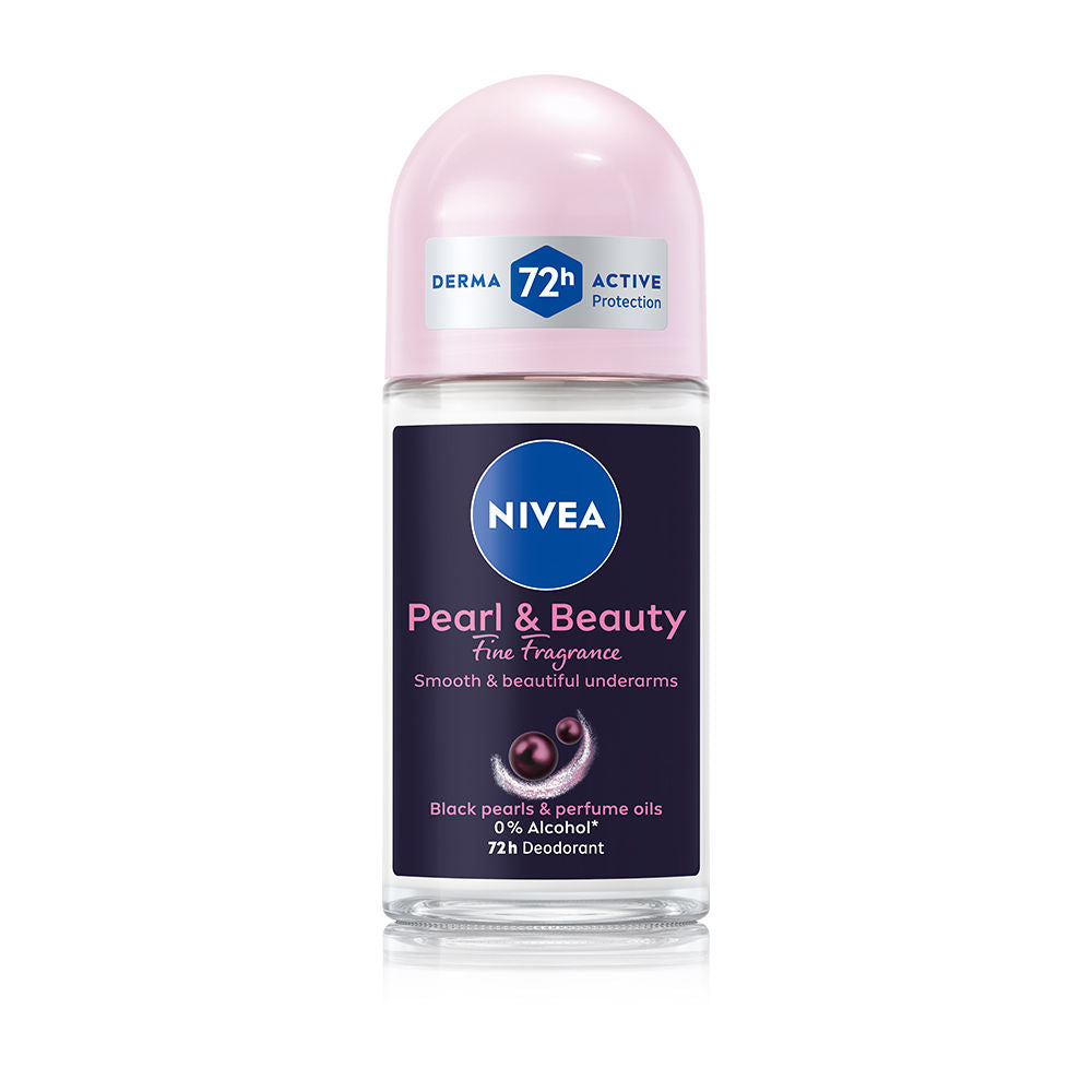 Nivea Pearl & Beauty Fine Fragrance Deo Roll For Women, 72H Odor Protection, 0% Alcohol, 50ml Buy at Indicrest