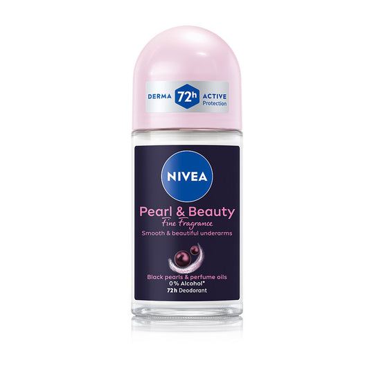 Nivea Pearl & Beauty Fine Fragrance Deo Roll For Women, 72H Odor Protection, 0% Alcohol, 50ml Buy at Indicrest