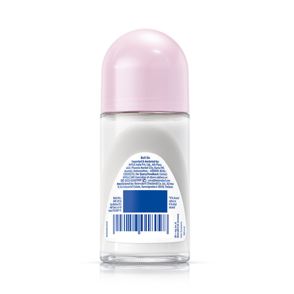 Nivea Pearl & Beauty Fine Fragrance Deo Roll For Women, 72H Odor Protection, 0% Alcohol, 50ml Buy at Indicrest Image 8