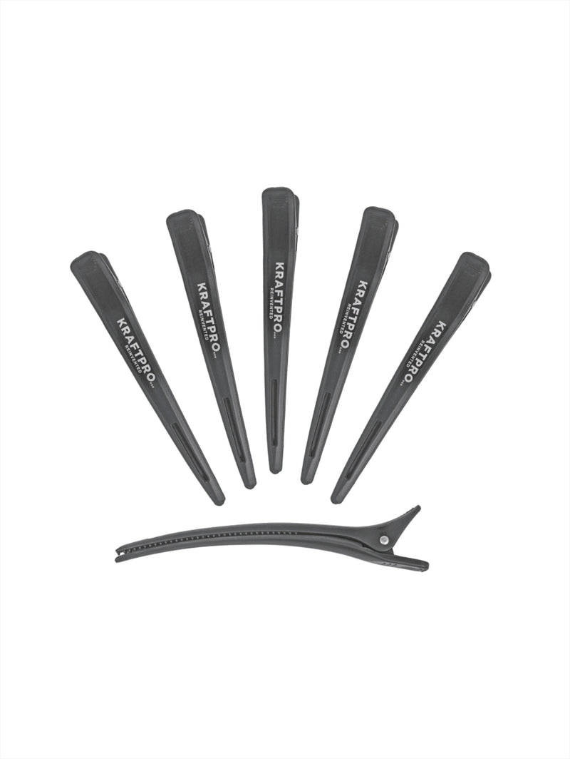 KRAFTPRO Section Carbon Hair Clips Unique Design, Heat Resistant (Pack of 1), 6 pieces Buy at Indicrest