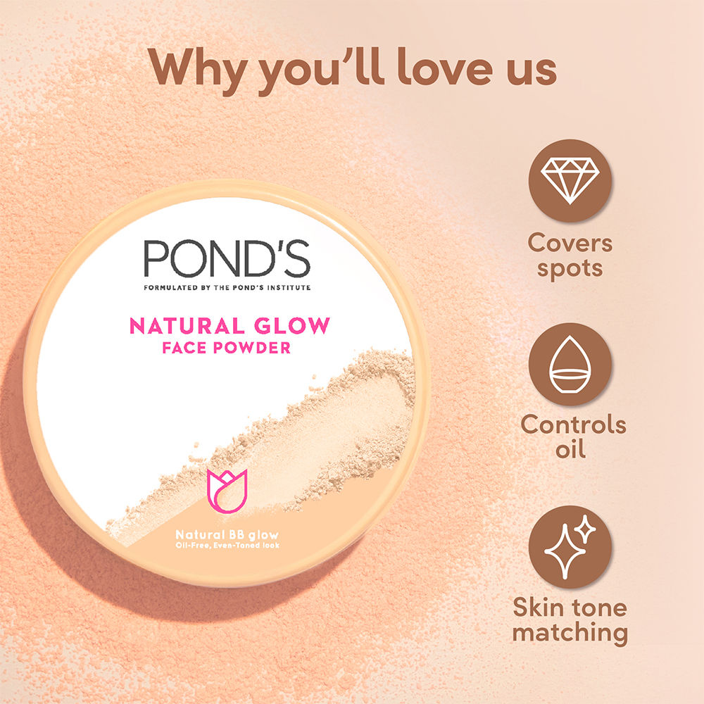 Pond’s Natural Glow Face Powder - BB Glow, 30g Buy at Indicrest Image 3