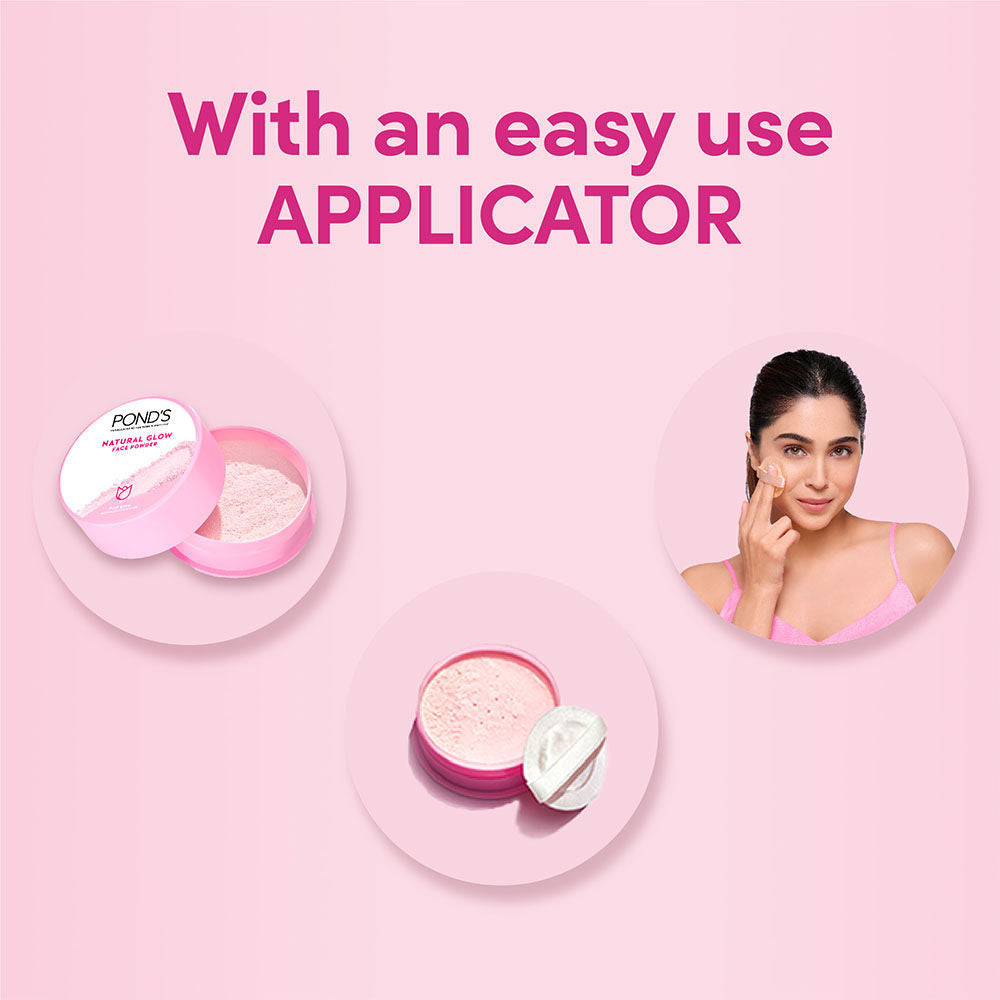 Pond’s Natural Glow Face Powder - Pink Glow, 30g Buy at Indicrest Image 5