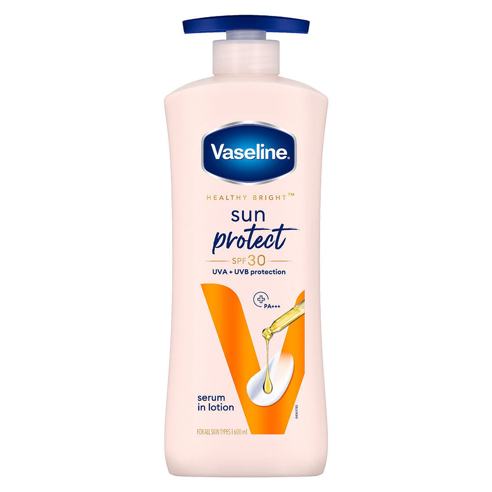 Vaseline Sun Protect SPF 30 Body Lotion With UVA + UVB PA+++, 600ml Buy at Indicrest Image 2