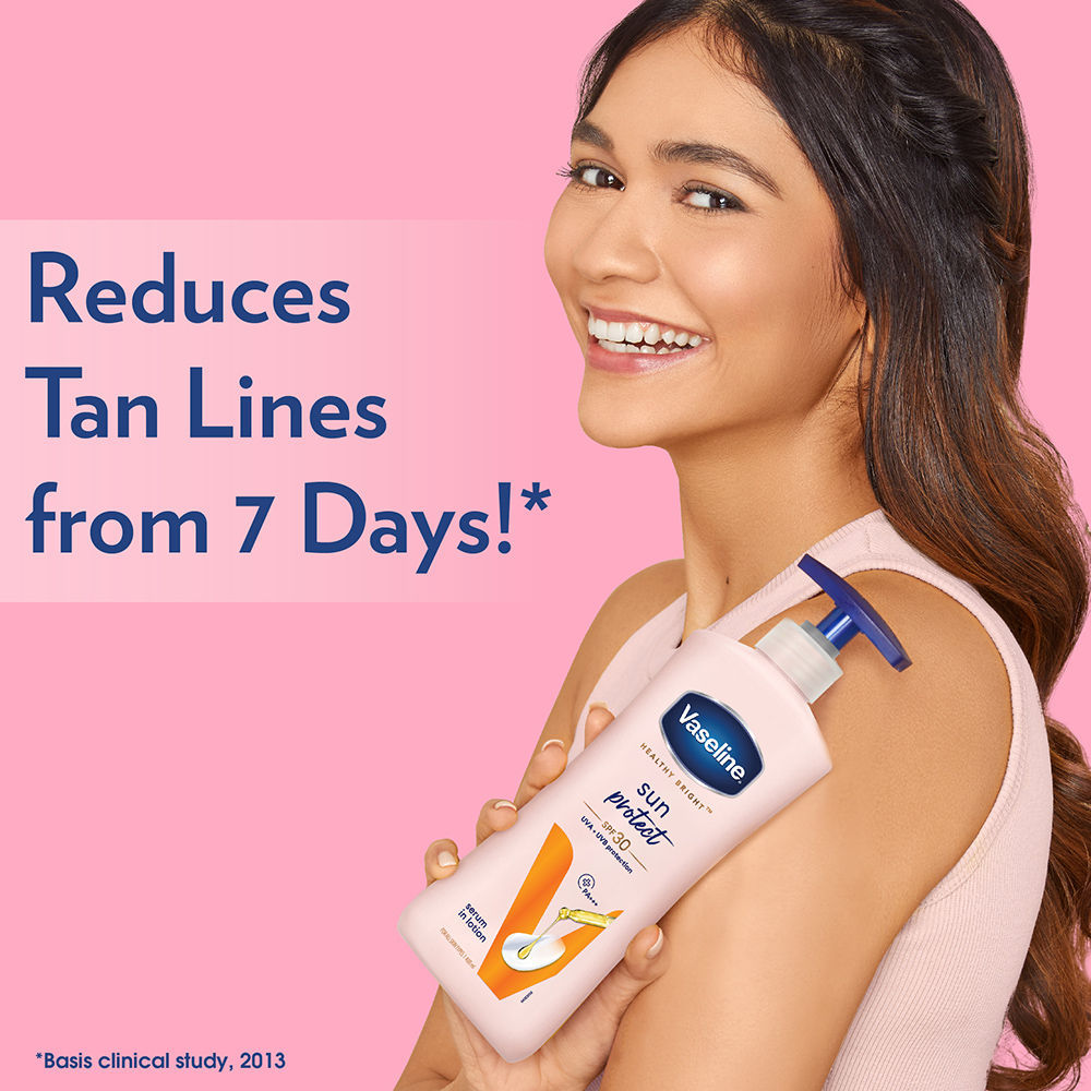 Vaseline Sun Protect SPF 30 Body Lotion With UVA + UVB PA+++, 600ml Buy at Indicrest Image 3