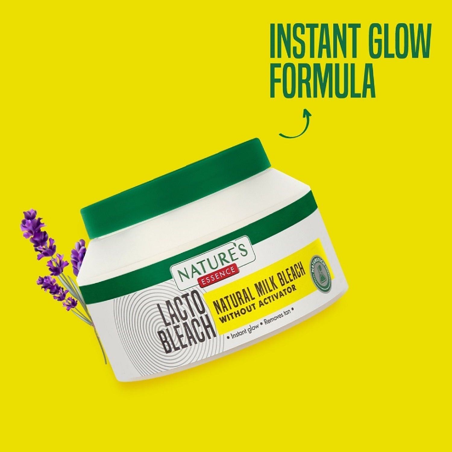 Nature's Essence Lacto Bleach Natural Milk Bleach Without Activator, 100g