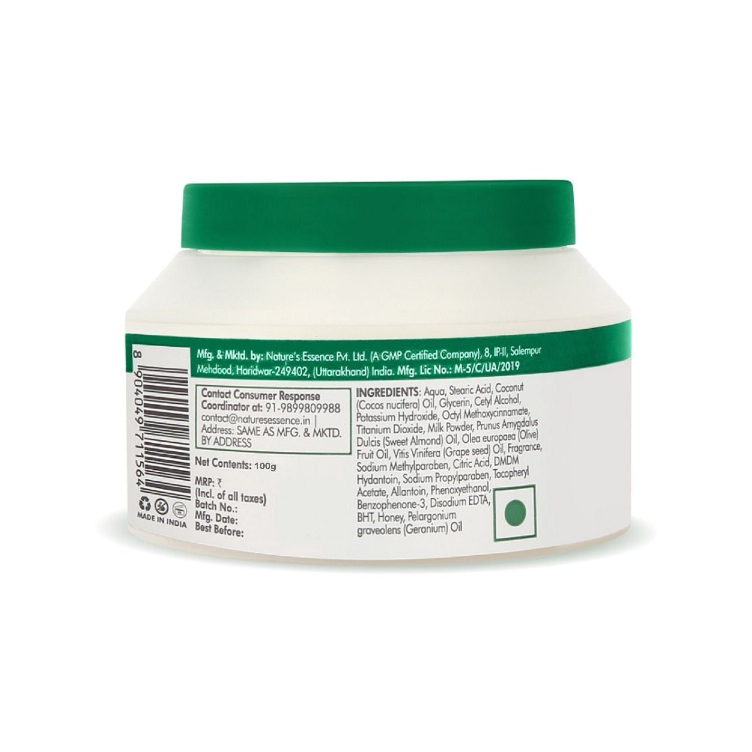 Nature's Essence Lacto Bleach Natural Milk Bleach Without Activator, 100g