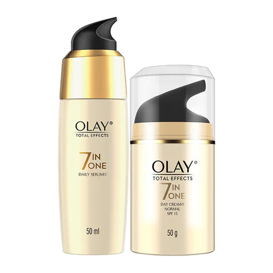 Olay Total Effects Serum + Day Cream Combo, 2 pieces Buy at Indicrest