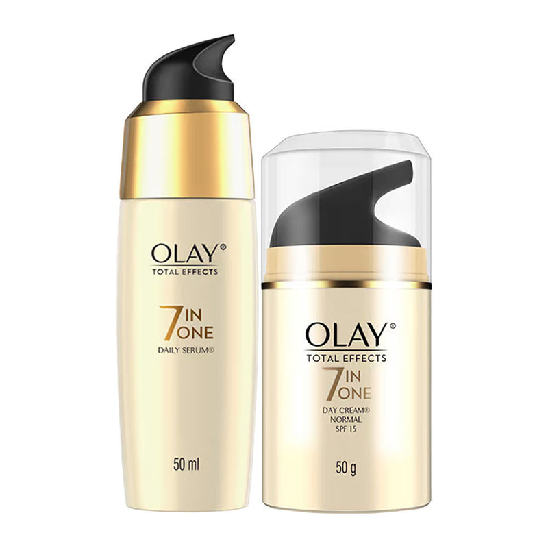 Olay Total Effects Serum + Day Cream Combo, 2 pieces Buy at Indicrest