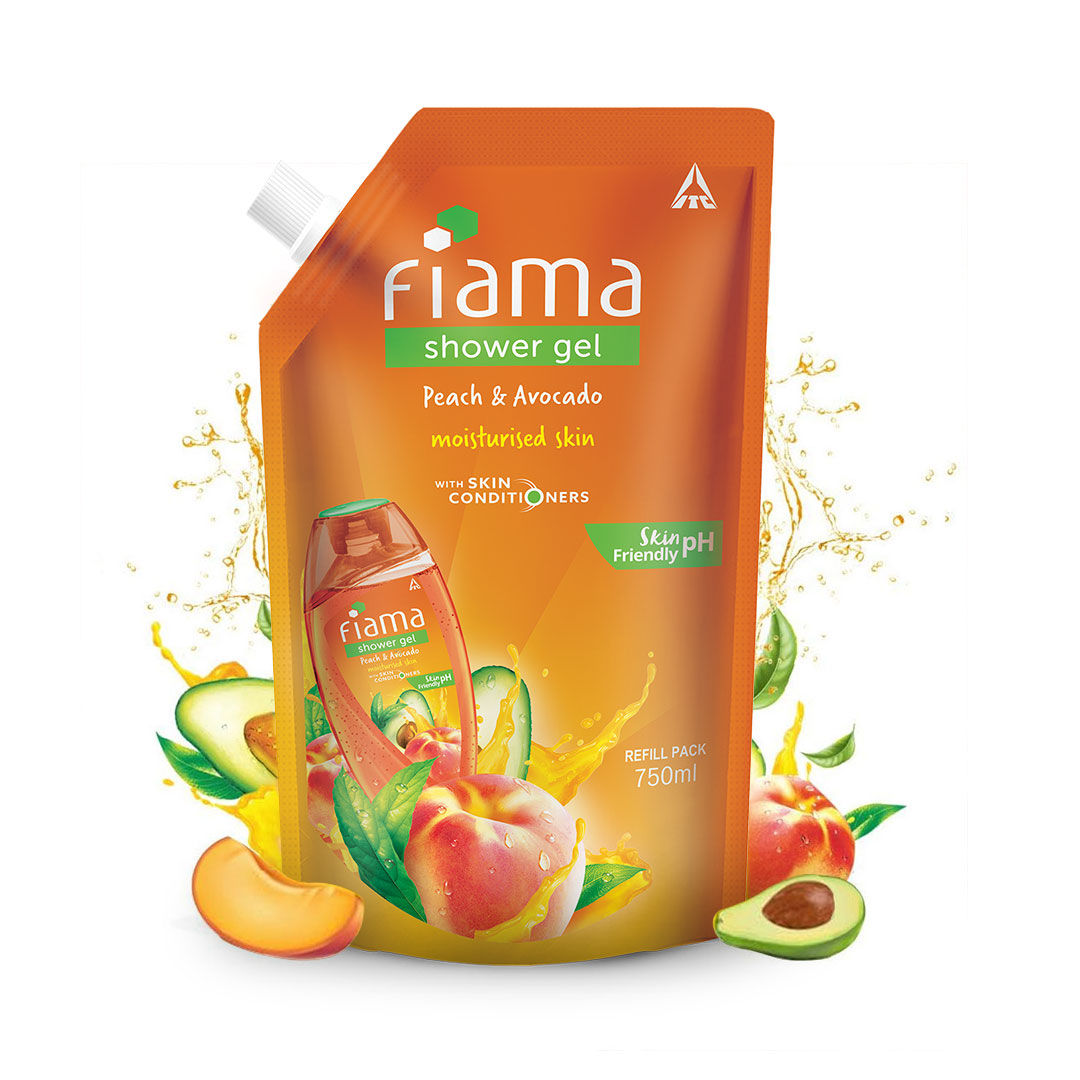 Fiama Peach & Avocado Shower Gel, 750ml Buy at Indicrest Image 5