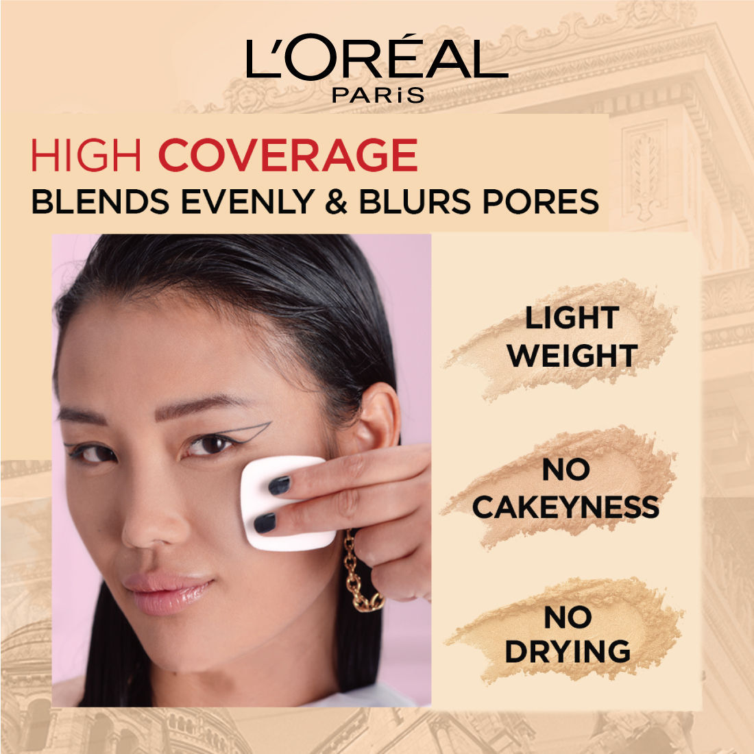 L'Oreal Paris Infallible Oil Killer Powder - Rose Vanilla, 6g Buy at Indicrest Image 5