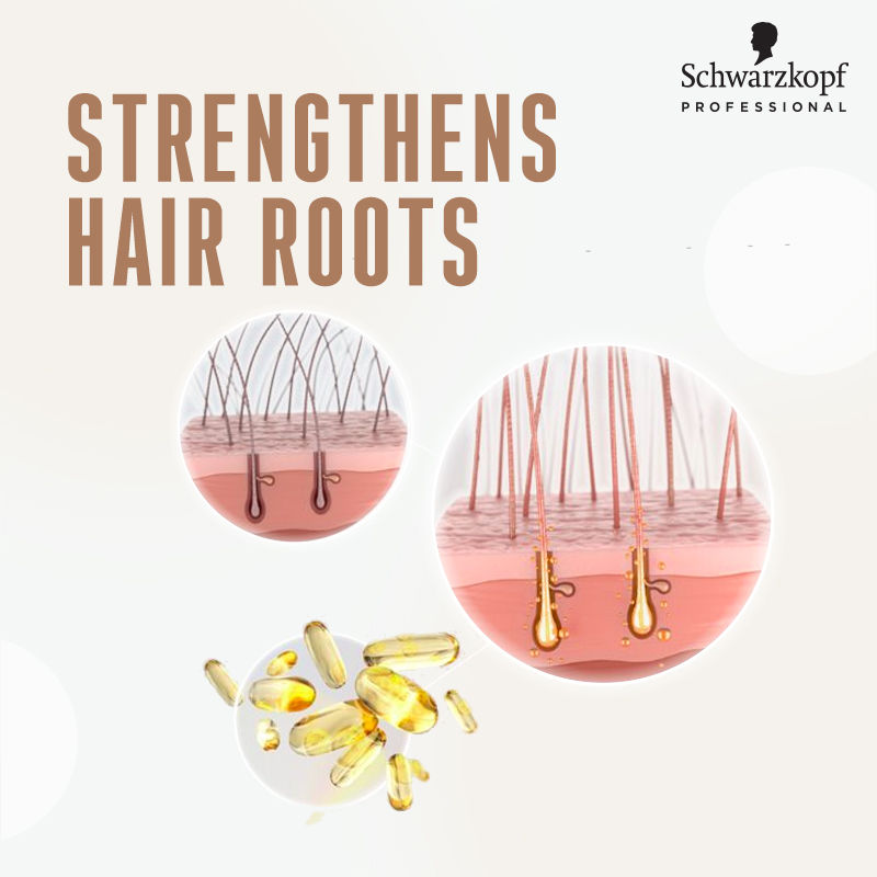 Schwarzkopf Professional Bonacure Time Restore Shampoo With Q10+ - For Mature Hair, 250ml Buy at Indicrest Image 4