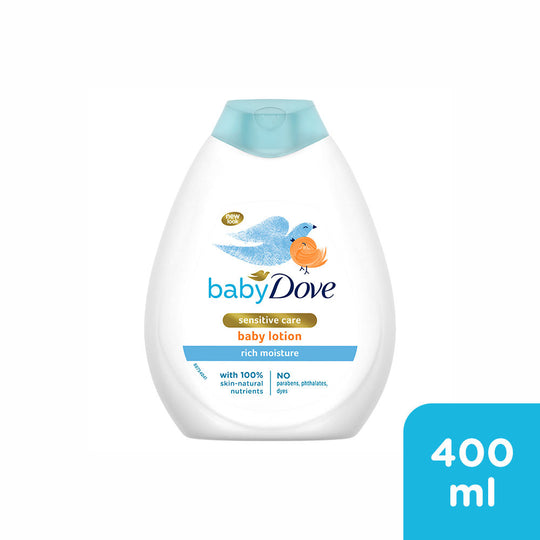 Dove Rich Moisture Baby Lotion, 400ml