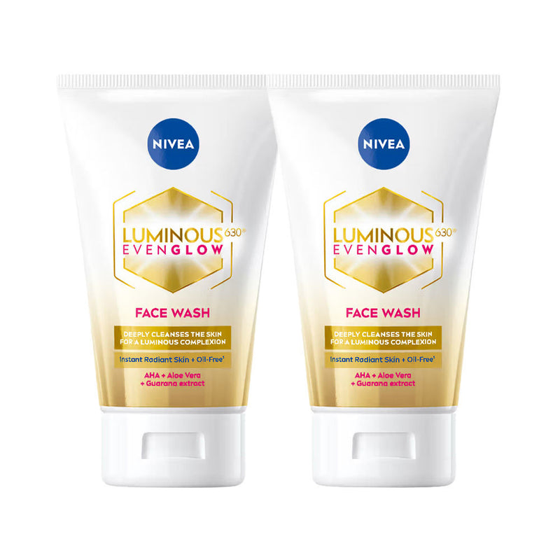 Nivea Luminous Even Glow Face Wash (Pack of 2) Combo Buy at Indicrest