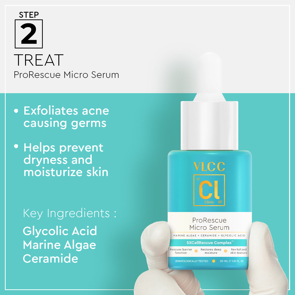 VLCC Acne Control Regime - Acne Reduction and fights acne causing germs - Image 4 - Buy from Indicrest