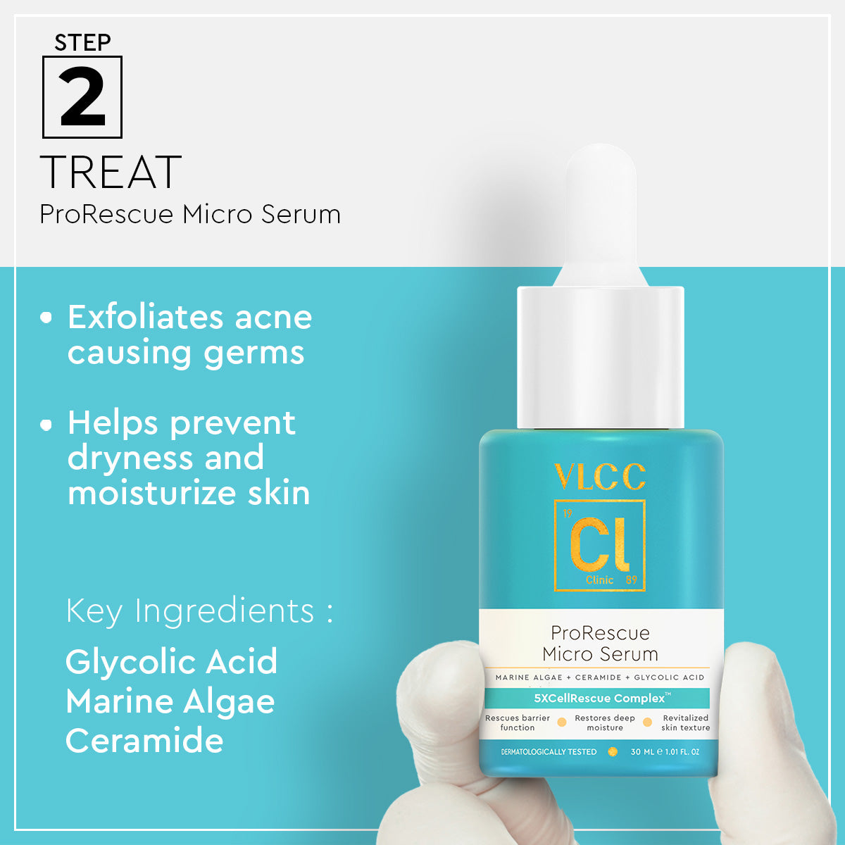 VLCC Acne Purifying Regime - Acne Reduction and controls excess oil - Image 4 - Buy from Indicrest