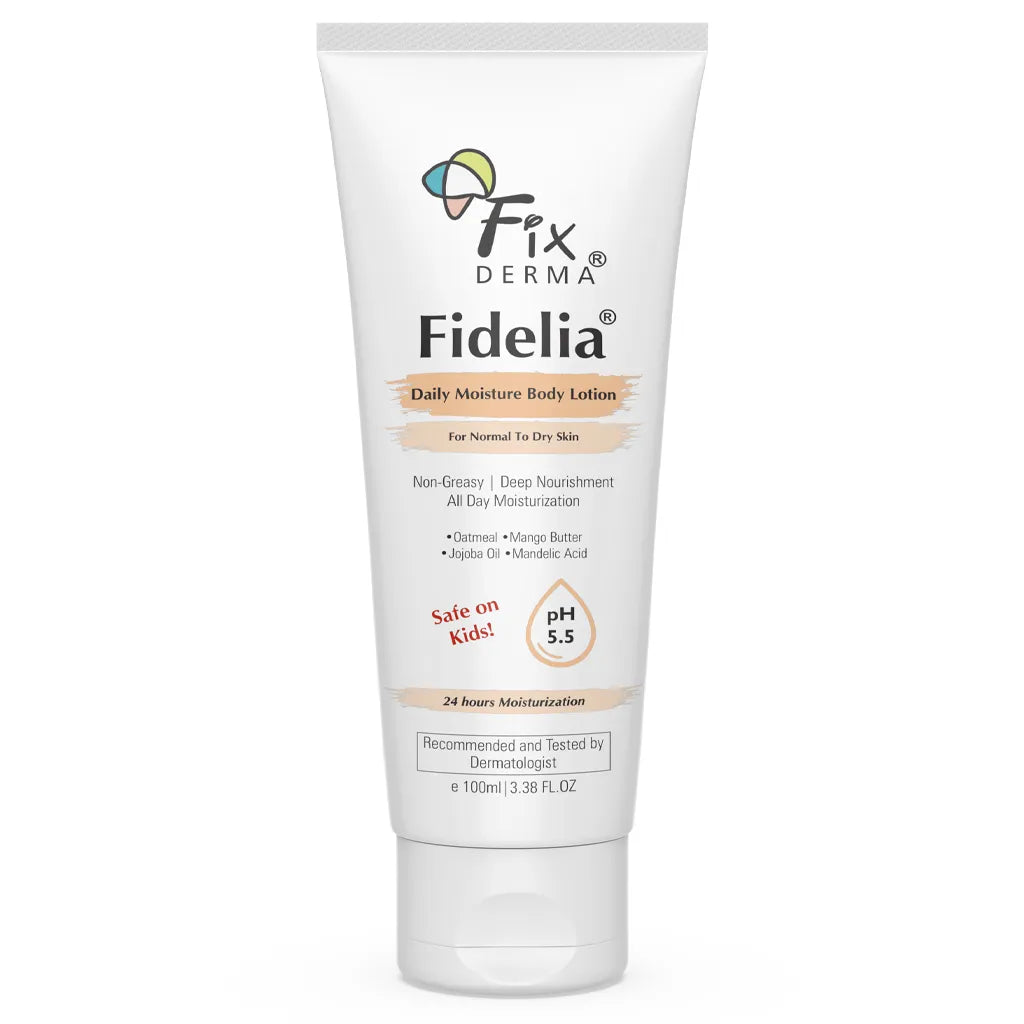 Fixderma Fidelia Daily Moisture Body Lotion | An All-Day Deep Nourishing & Lightweight Body Lotion, 100ml - Image 12 - Buy from Indicrest