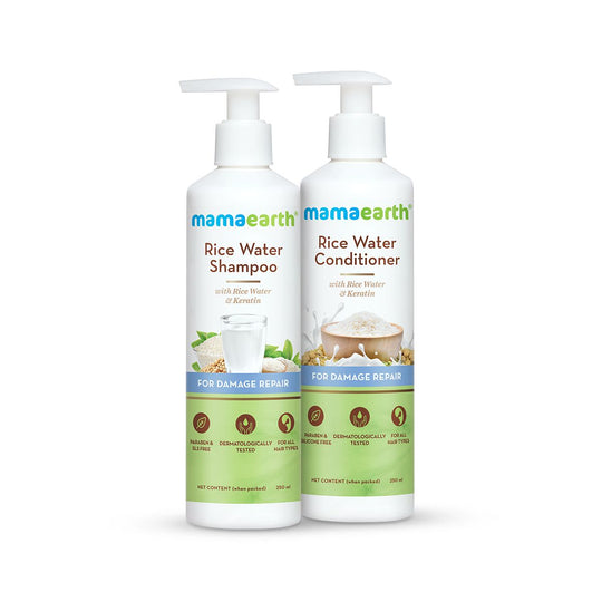 Mamaearth Damage Repair Combo, 250ml + 250ml - Buy from Indicrest