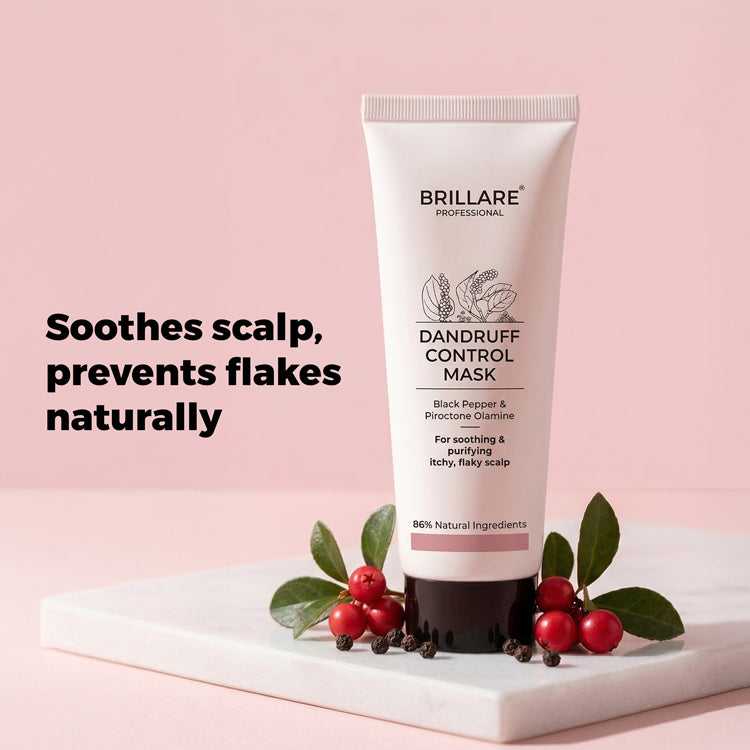 Brillare Mini Dandruff Control Mask For Itchy, Flaky Scalp, 20ml - Image 2 - Buy from Indicrest