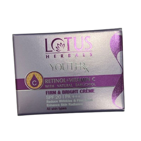 Lotus Herbals YRX Firm & Bright Creme Spf-20 Pa+++, 10g