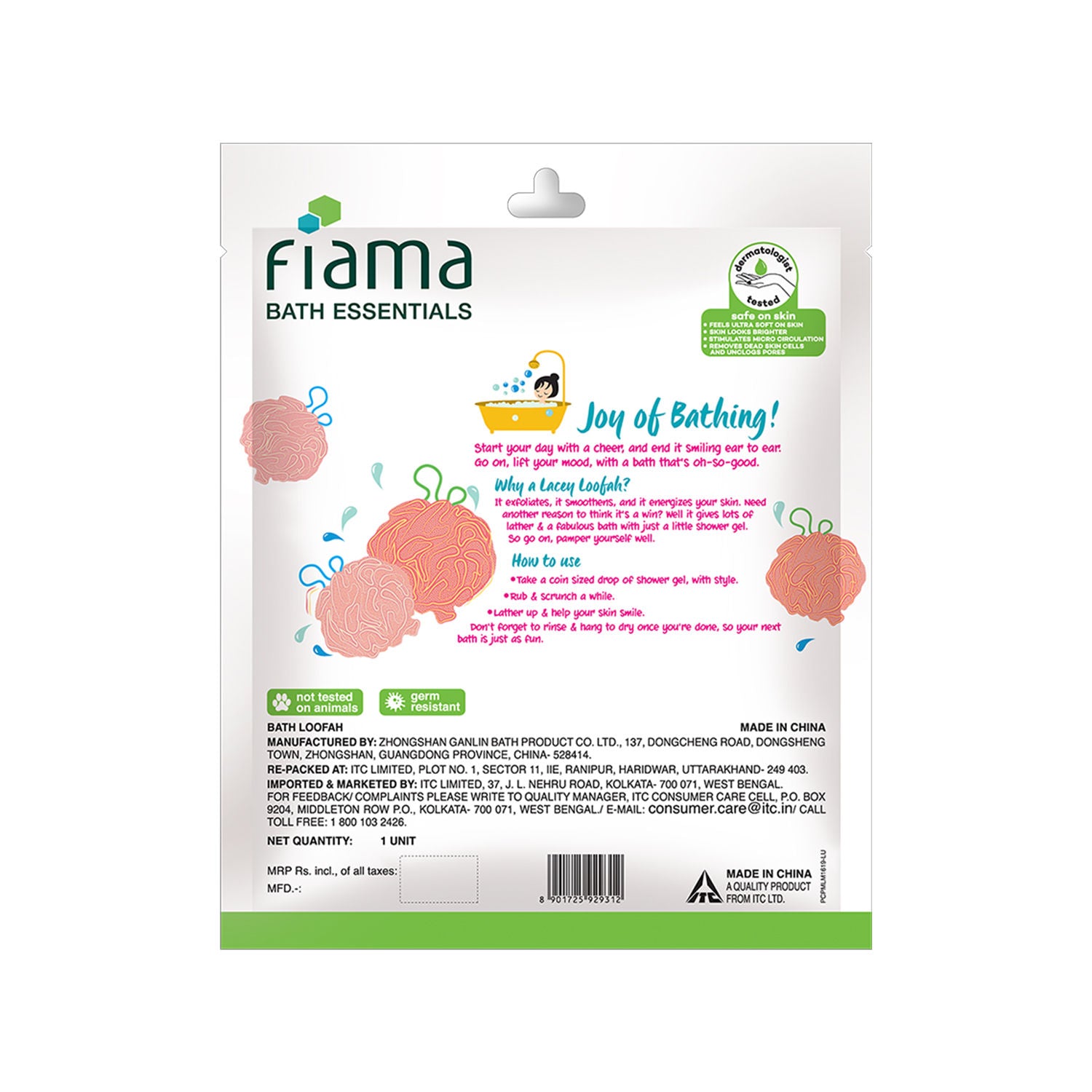 Fiama Bath Essentials Lacey Loofah Buy at Indicrest Image 8