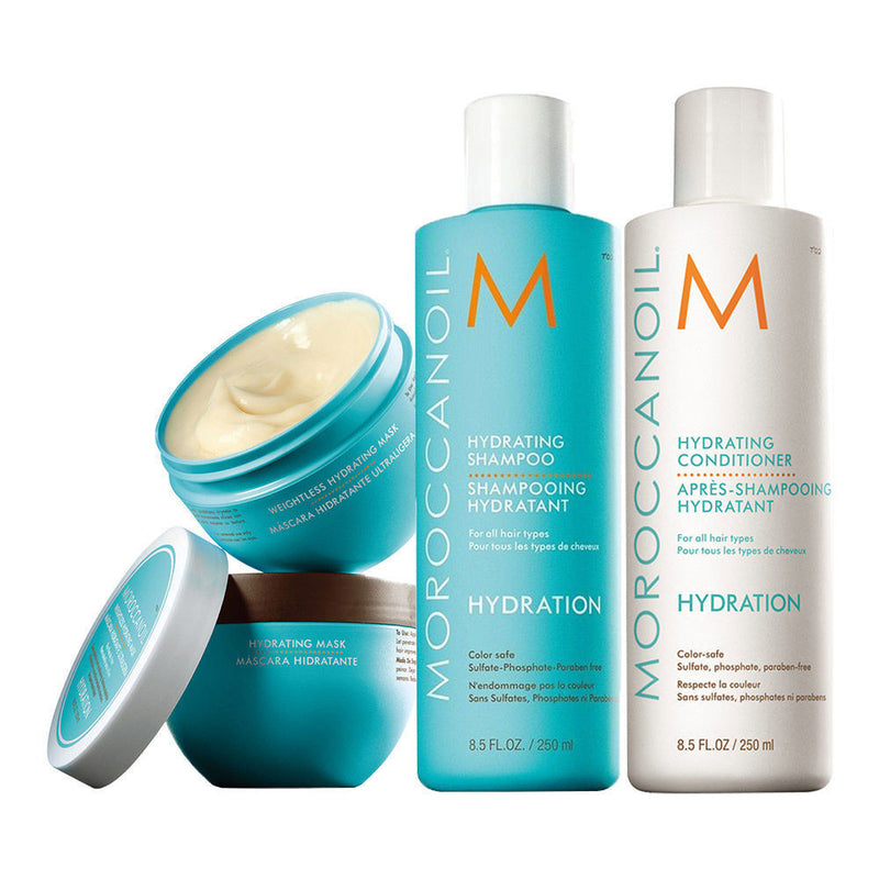 Moroccanoil Hydrating Shampoo, Conditioner And Intense Hydrating Mask - Combo, Buy from Indicrest