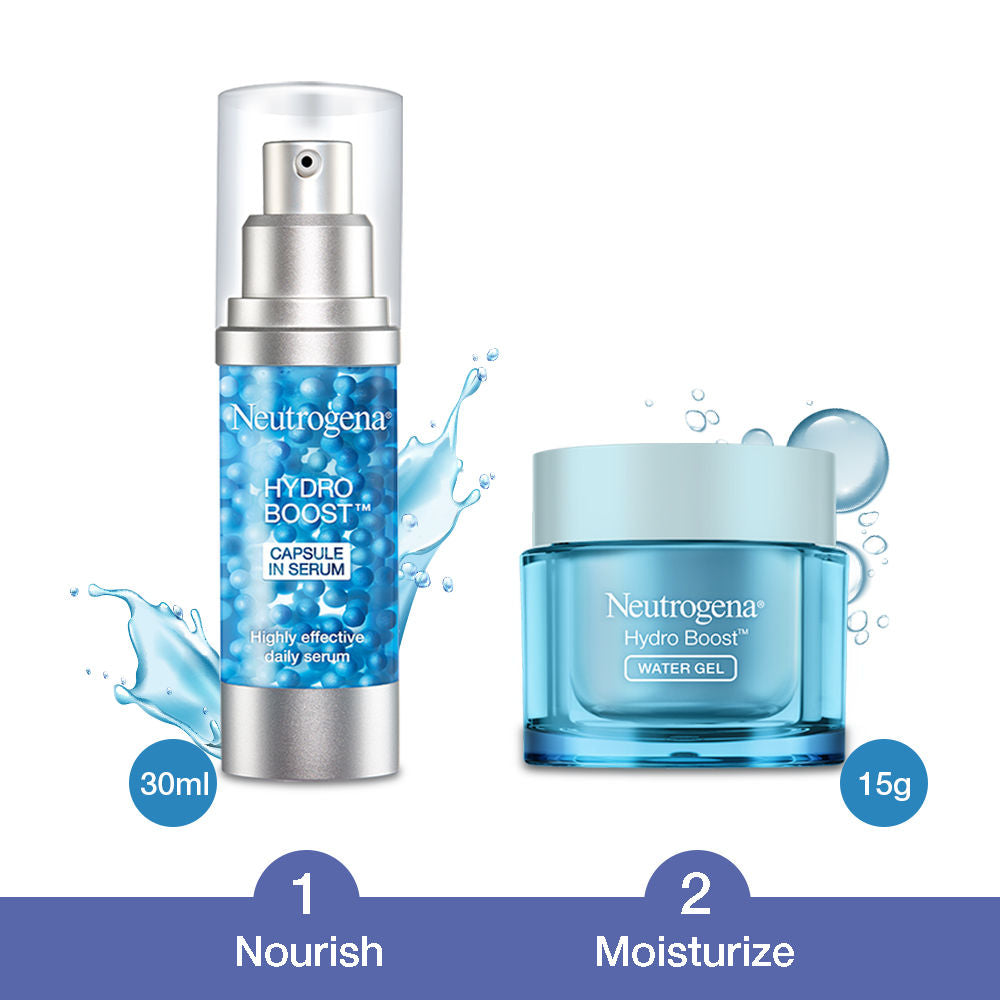 Neutrogena Hydration Power Duo Combo, Serum 30ml + Hydro Boost Gel 50ml