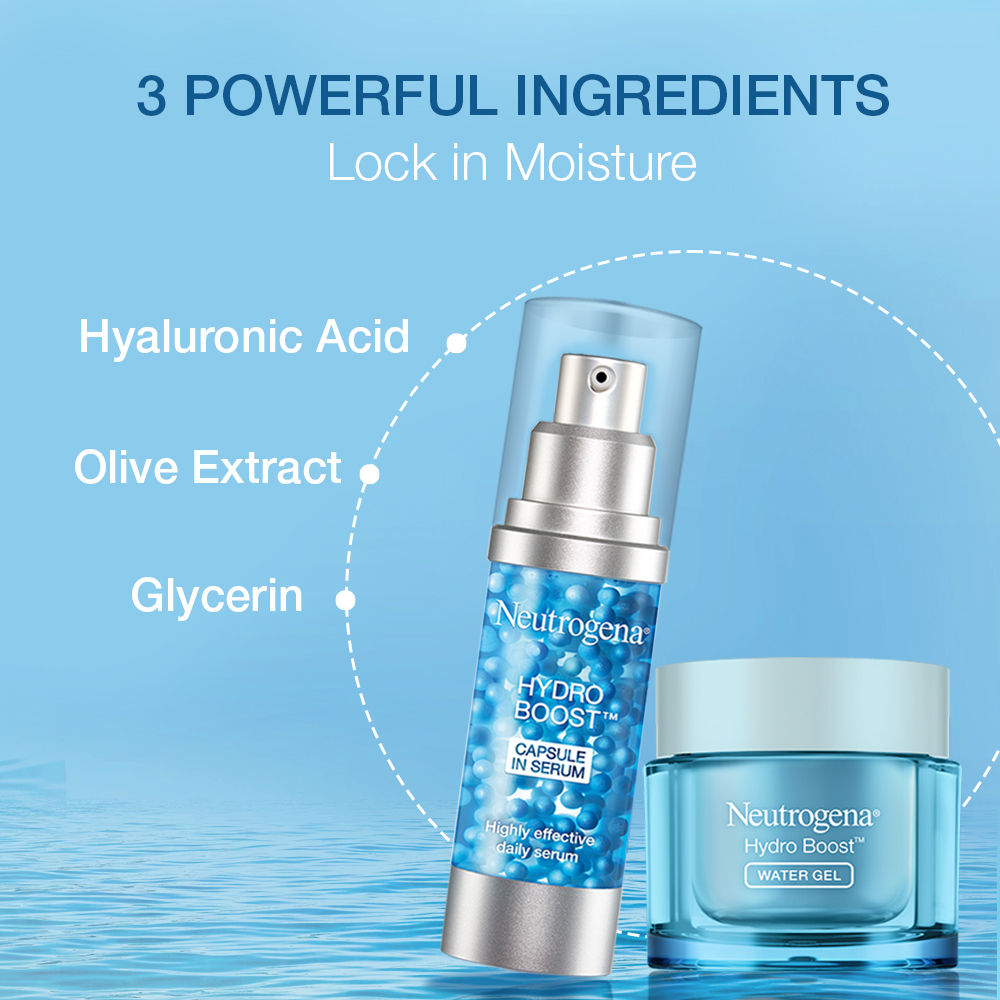 Neutrogena Hydration Power Duo Combo, Serum 30ml + Hydro Boost Gel 50ml