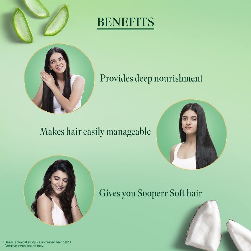 Parachute Advansed 5X Aloe Vera Enriched Coconut Hair Oil GOLD, Makes hair Sooperr soft, 400ml Buy at Indicrest Image 4