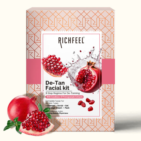 Richfeell De-Tan Facial Kit 250g - Buy from Indicrest